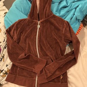 vintage Tracker suit- velvet/brown